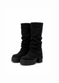 Velmira Slouch Platform Boots