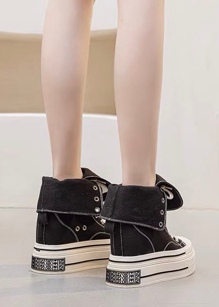 Fold Edge Platform High Sneakers