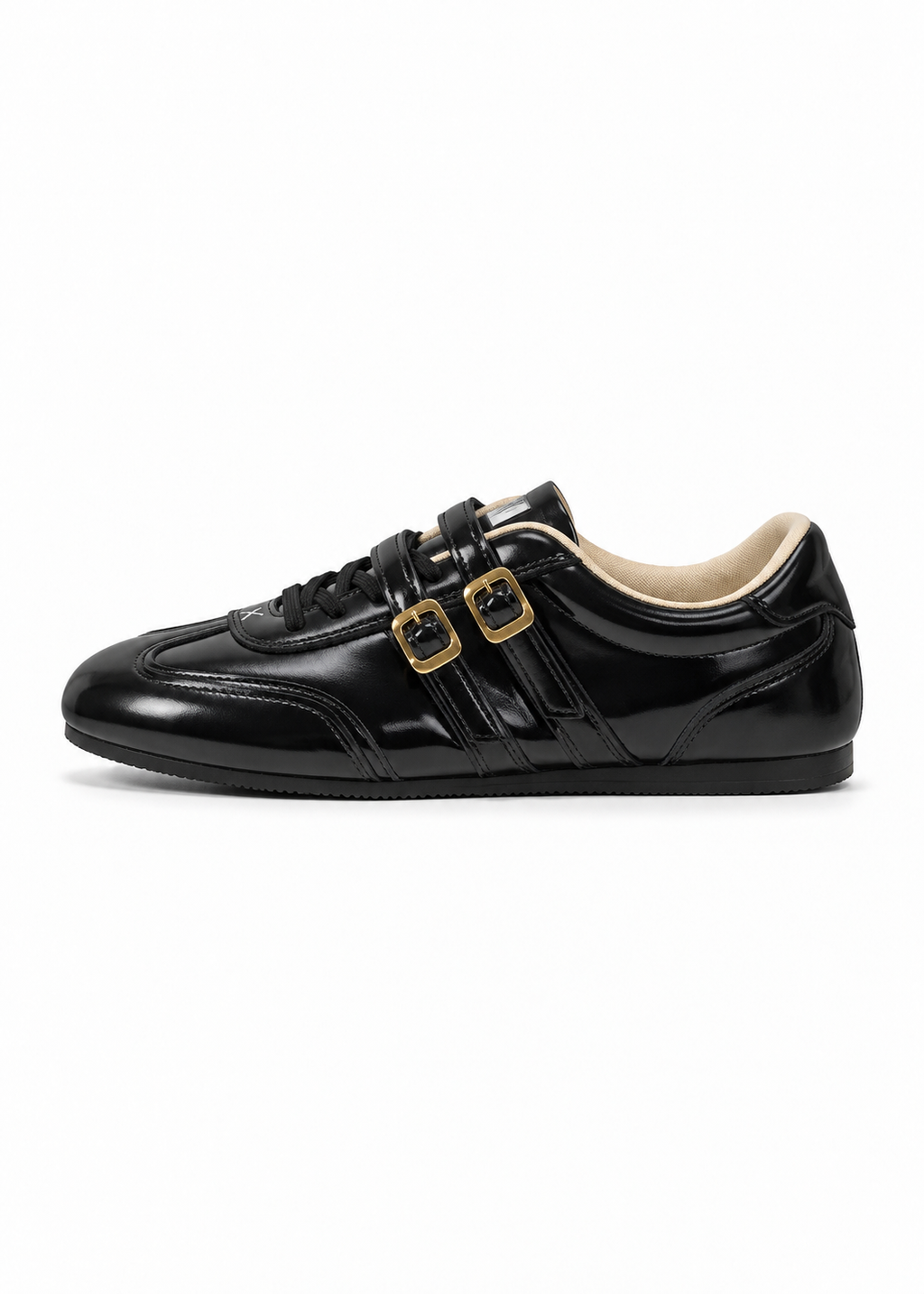 Velmora Double Buckle Sneakers