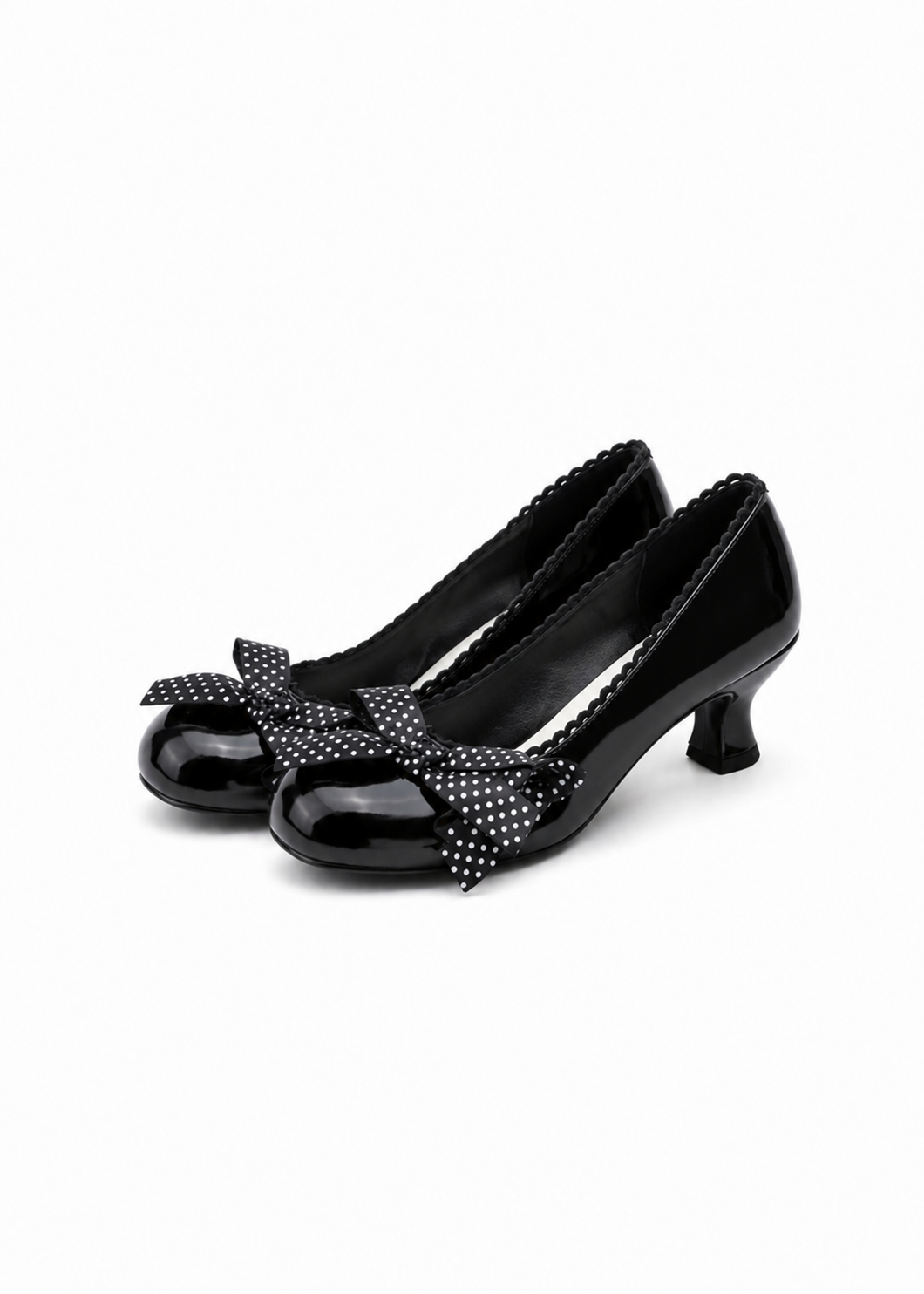 Dotty Ribbon heels