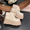 Miel Fur Platform Boots