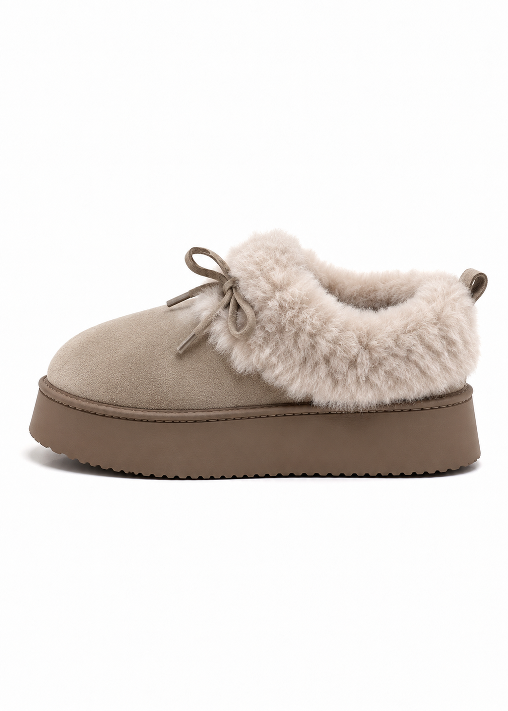 Mielle Fur Platform Shoes