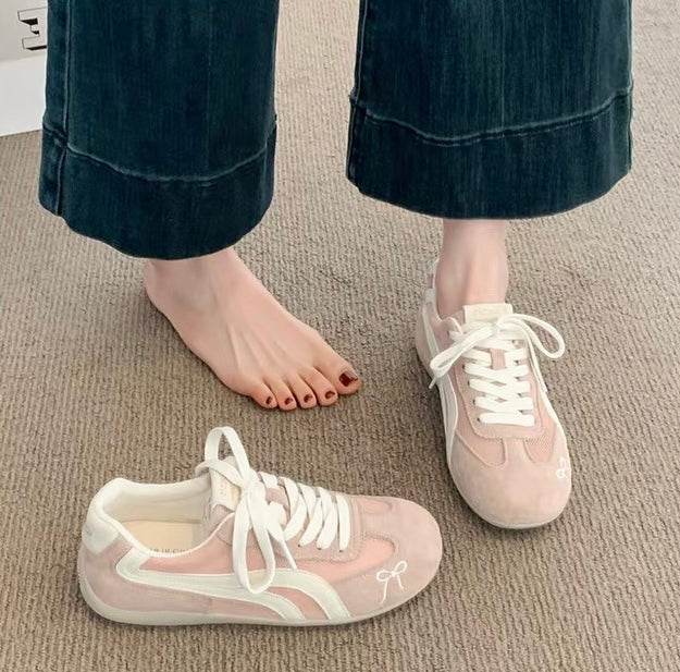 Roselle Ribbon Sneakers
