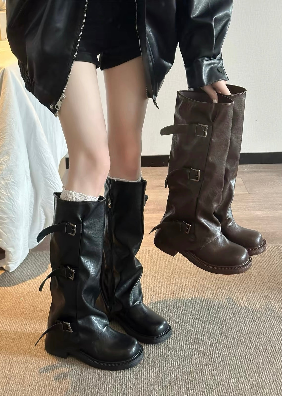Ravelle Buckle Boots