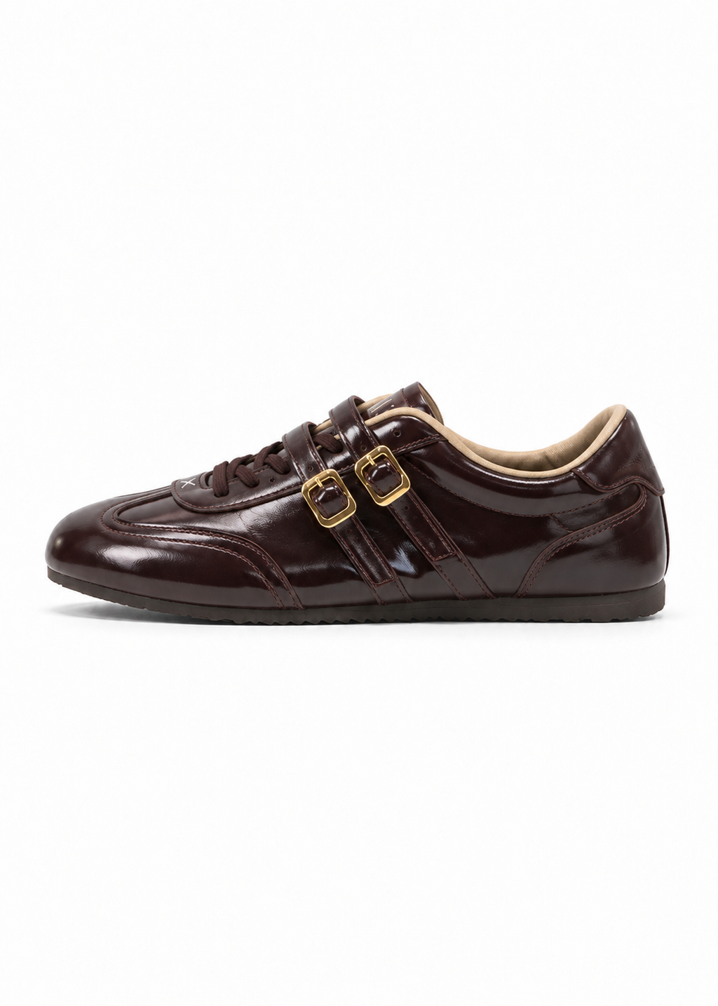 Velmora Double Buckle Sneakers