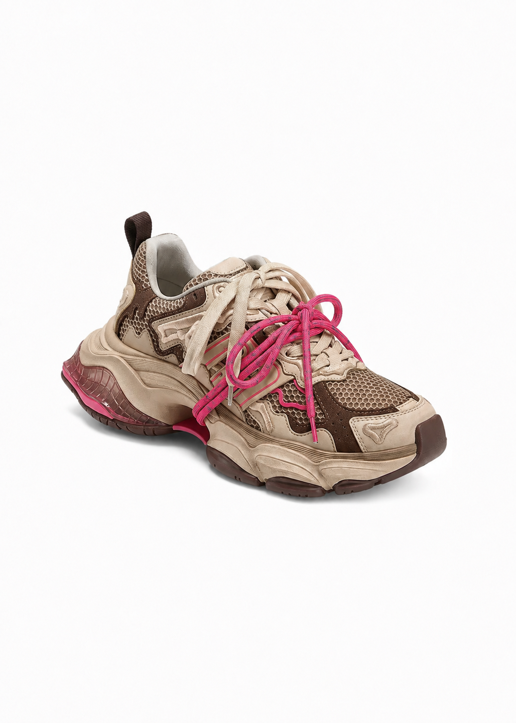 Retro Bloom Platform Sneakers