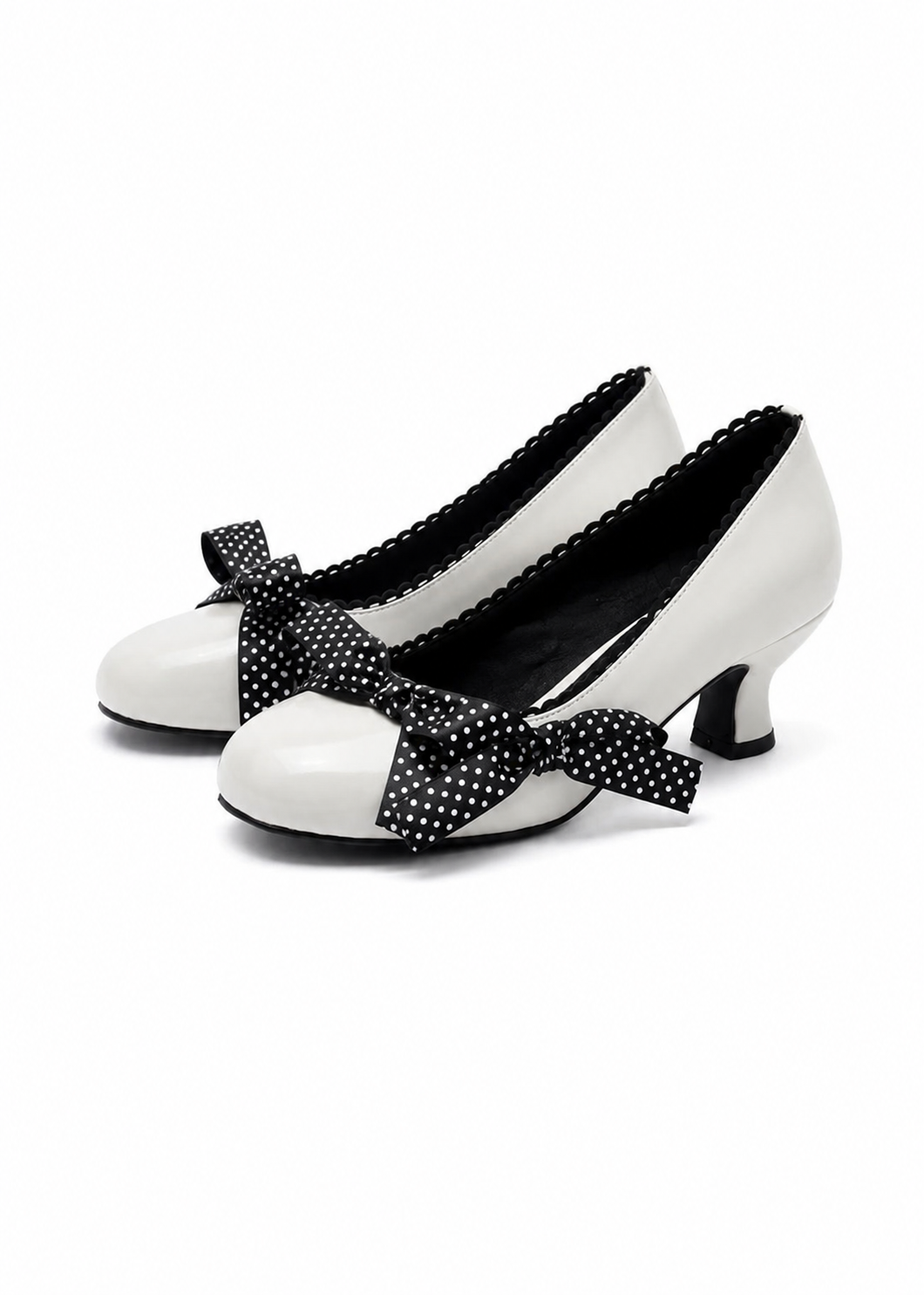 Dotty Ribbon heels