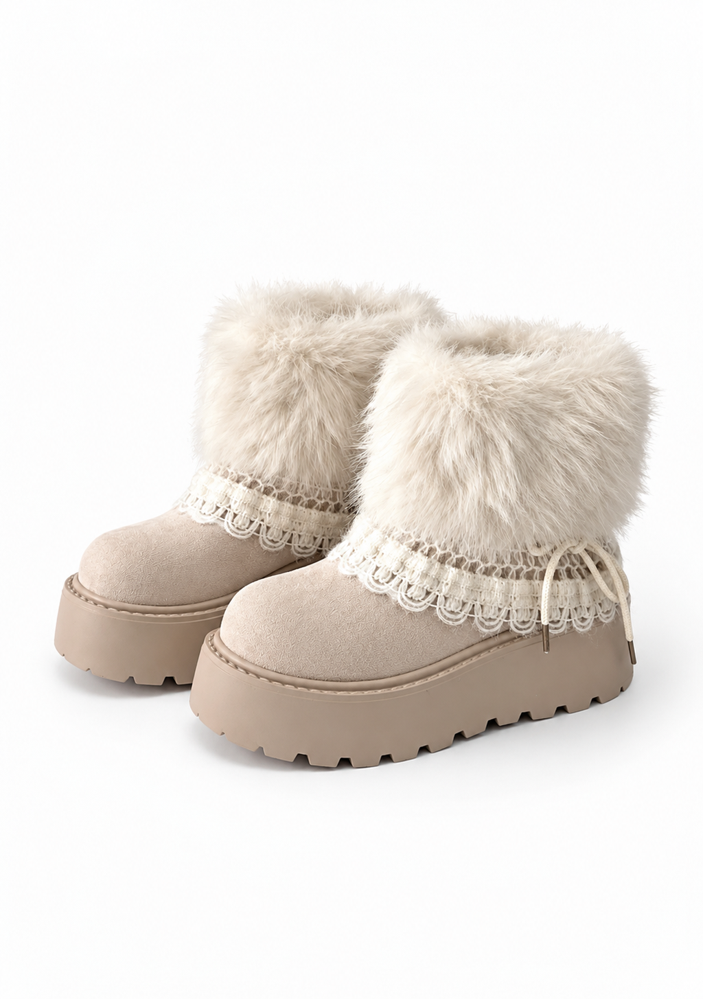 Cozy Lace Boots