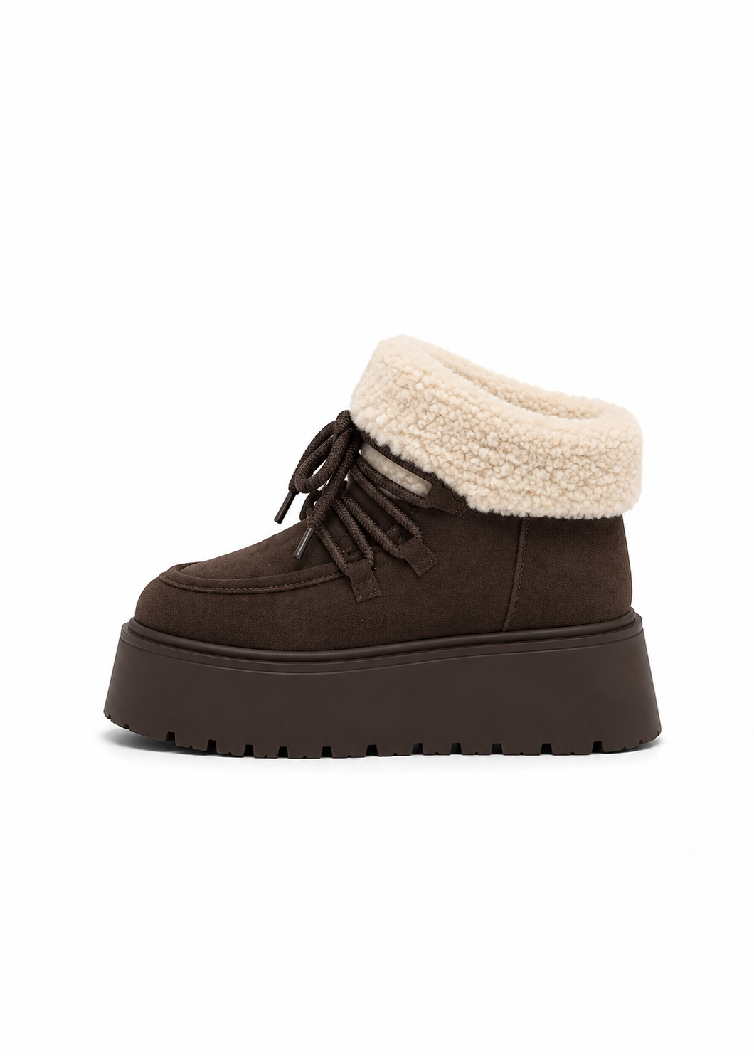 Miel Fur Platform Boots