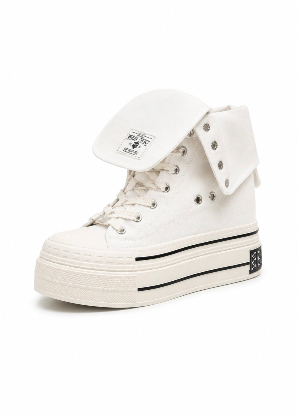 Fold Edge Platform High Sneakers