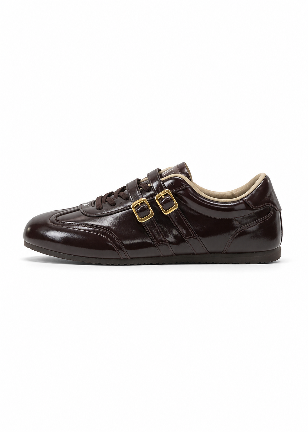 Velmora Double Buckle Sneakers