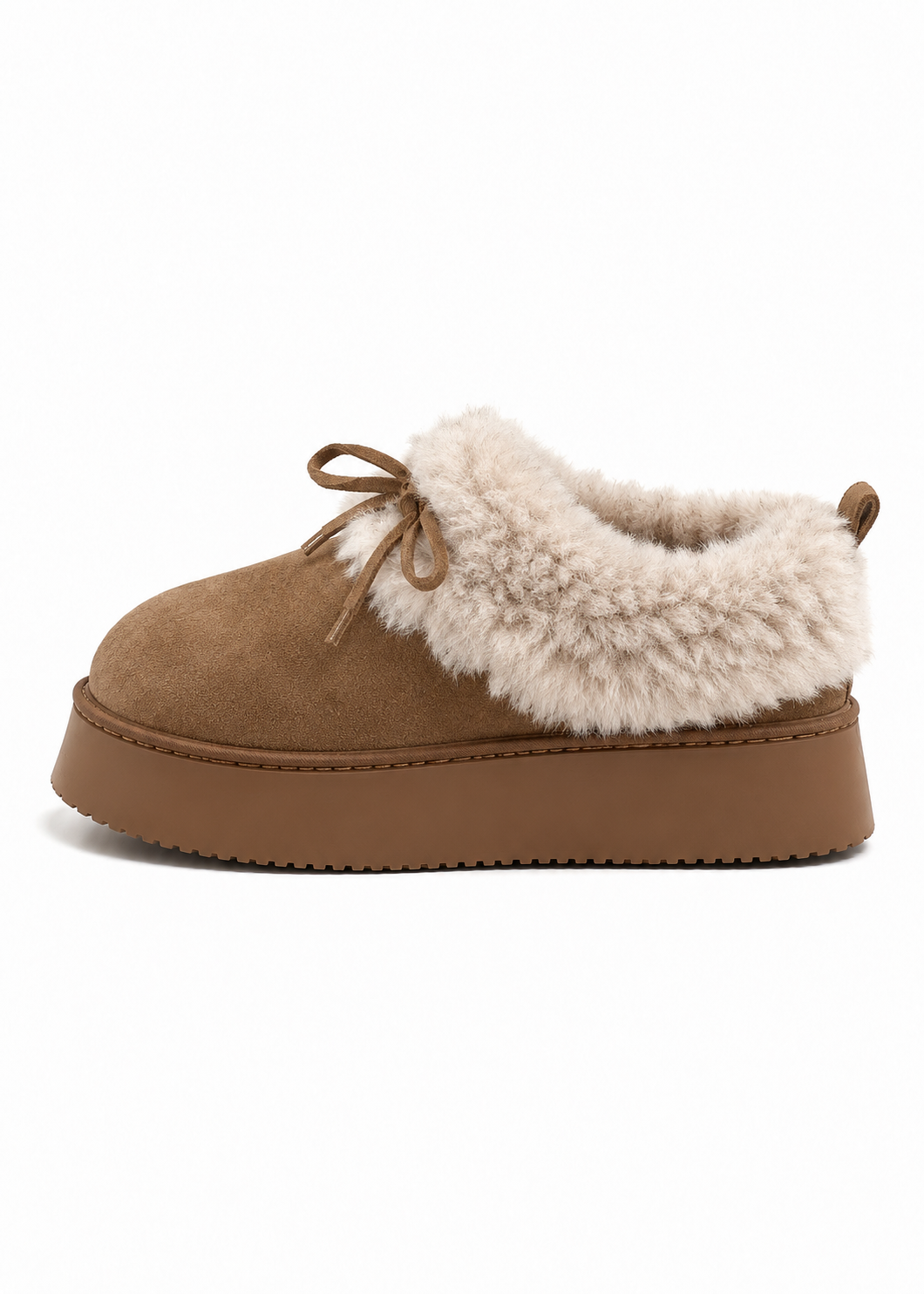 Mielle Fur Platform Shoes