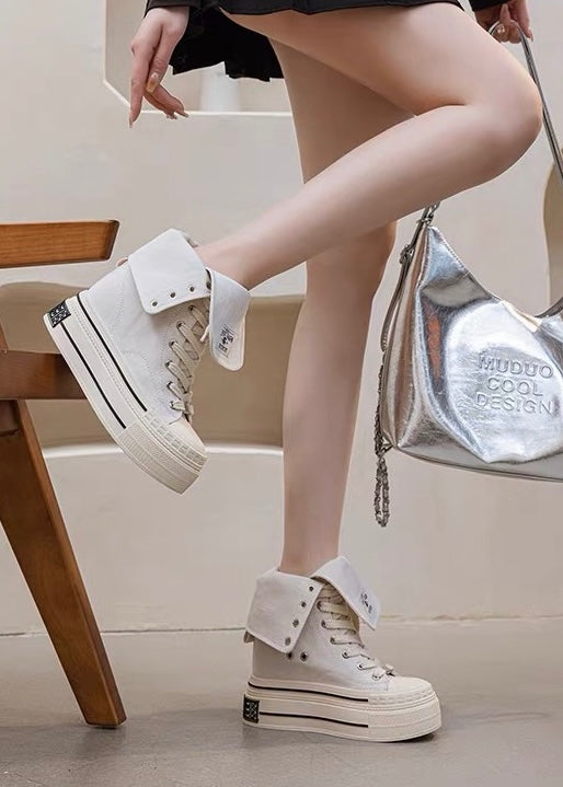 Fold Edge Platform High Sneakers
