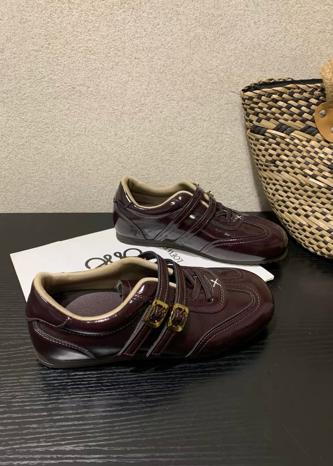 Velmora Double Buckle Sneakers