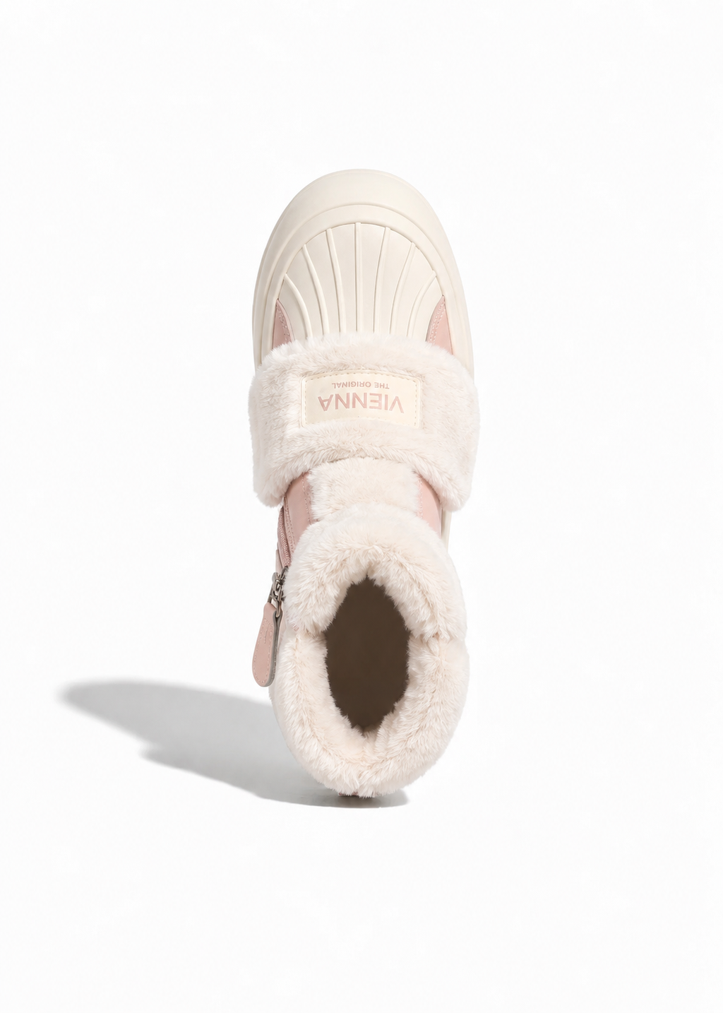Ivory Snow Puff Boots