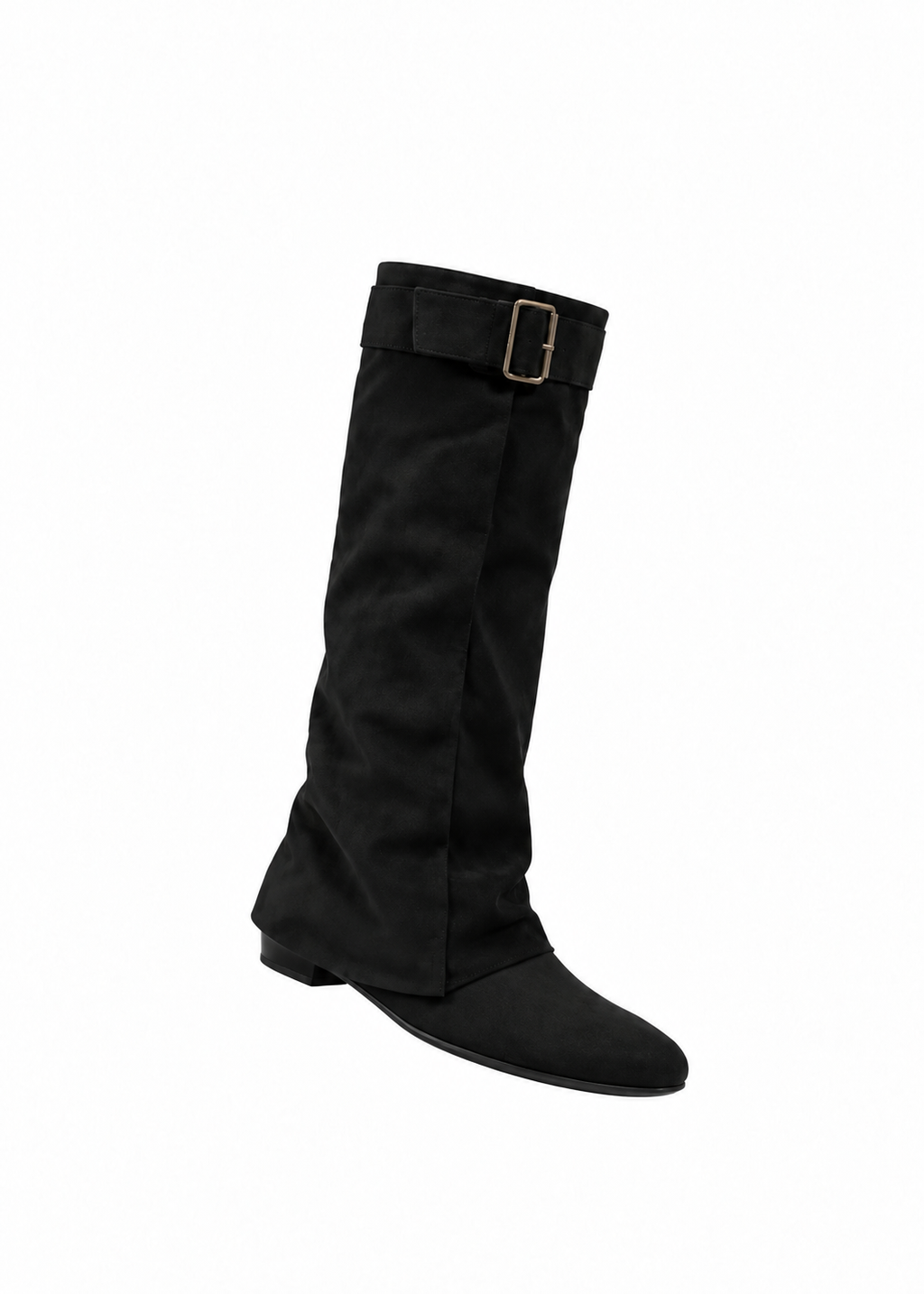 Velune Buckle Long Boots