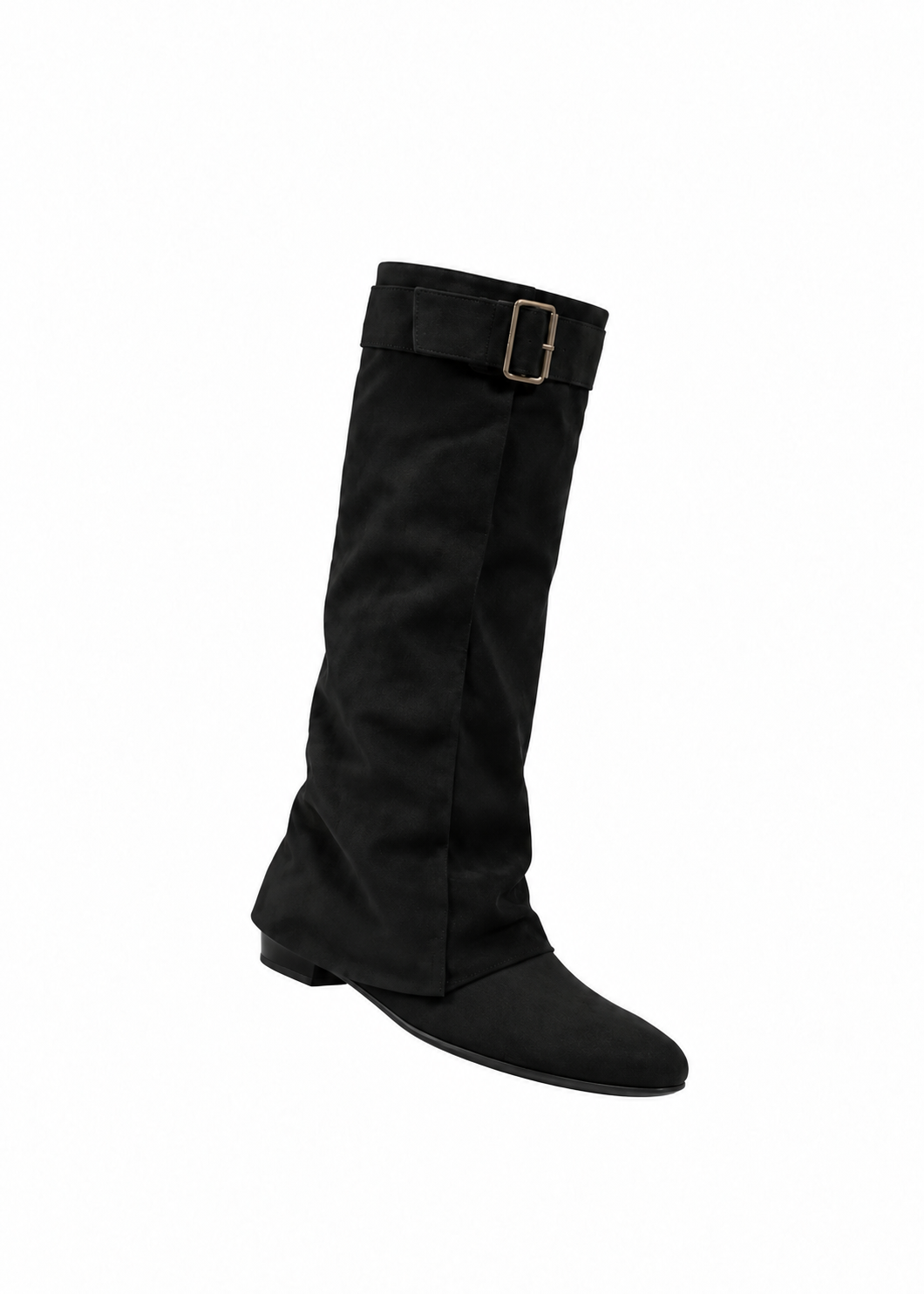 Velune Buckle Long Boots