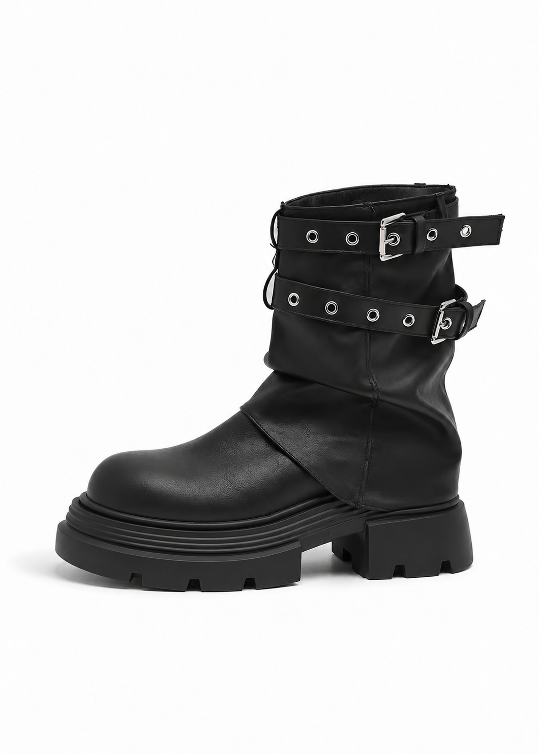Veldra Belt Platform Boots