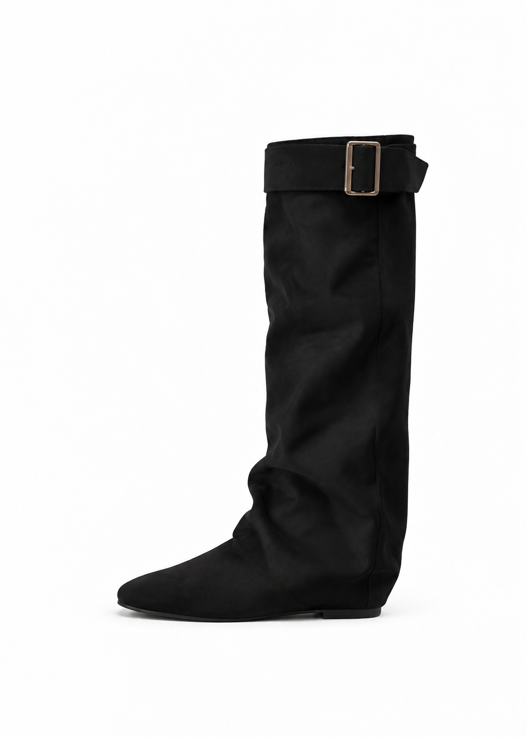 Velune Buckle Long Boots