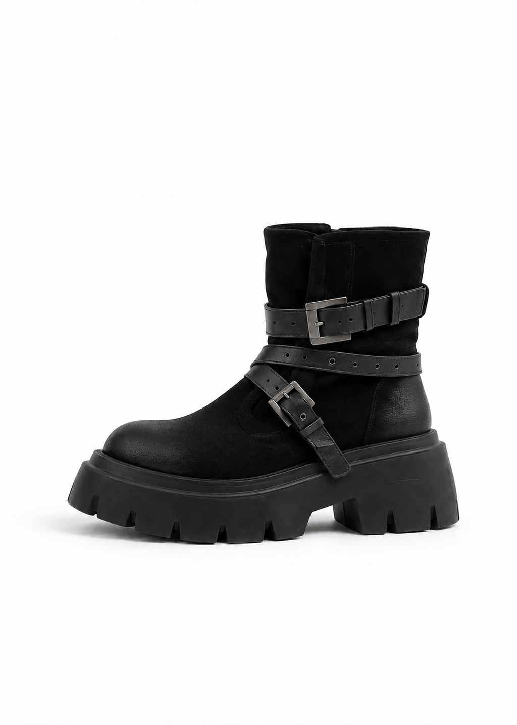 Velmira Double Buckle Boots