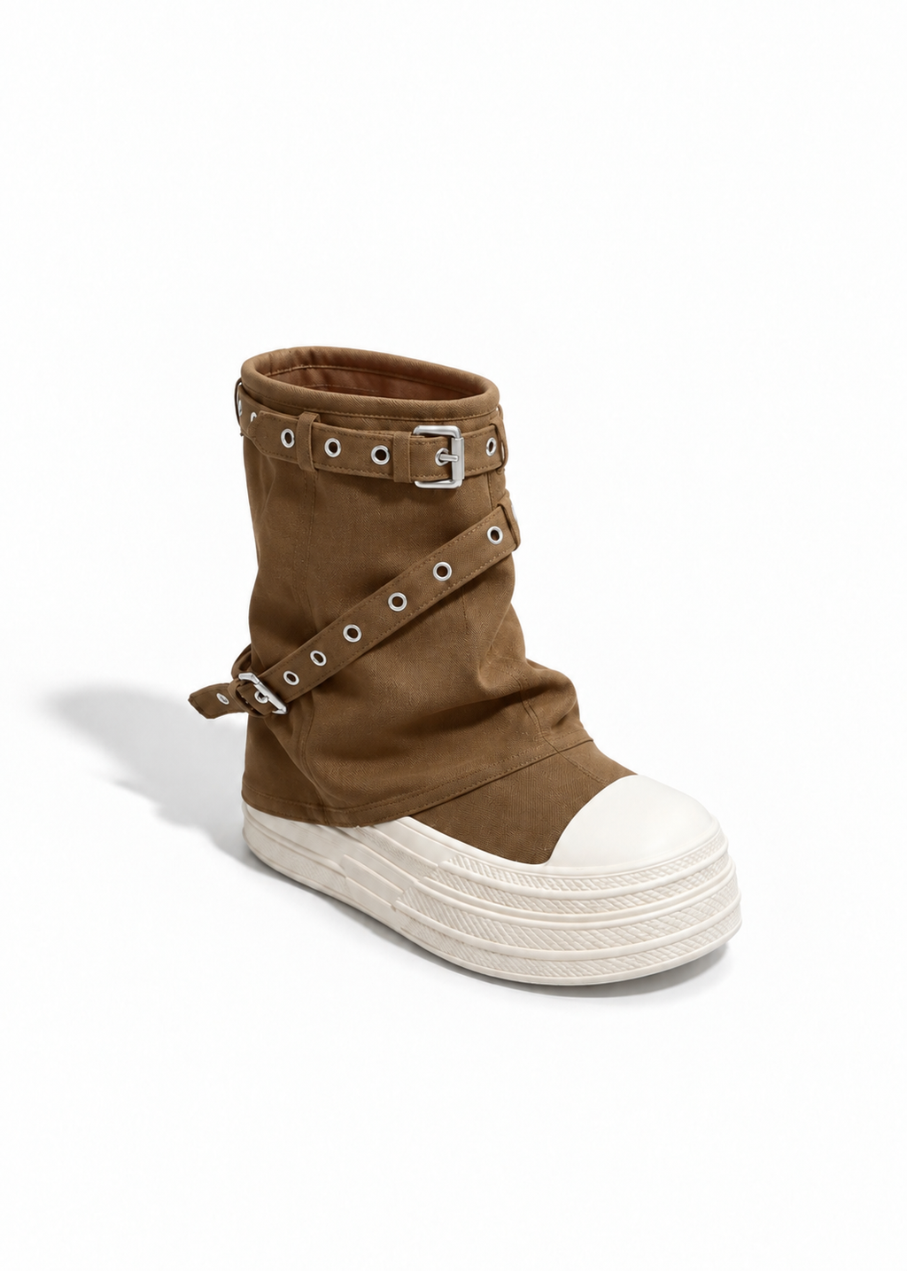 Velnis Buckle Platform Boots