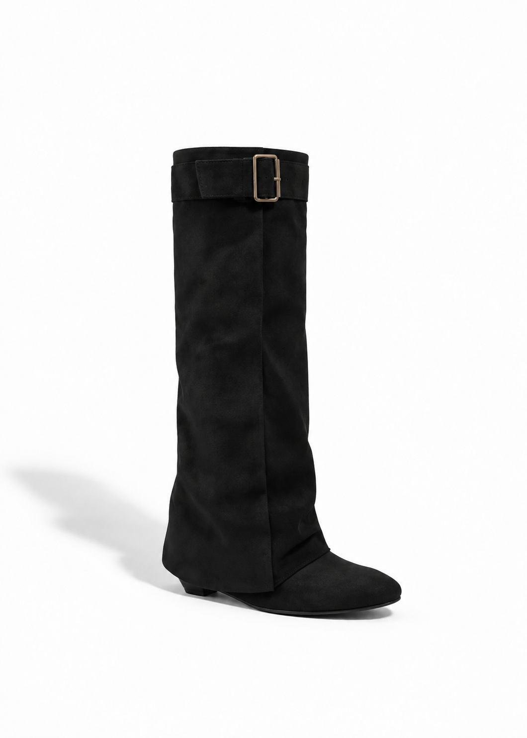 Velune Buckle Long Boots
