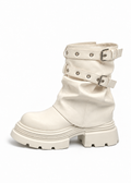 Veldra Belt Platform Boots