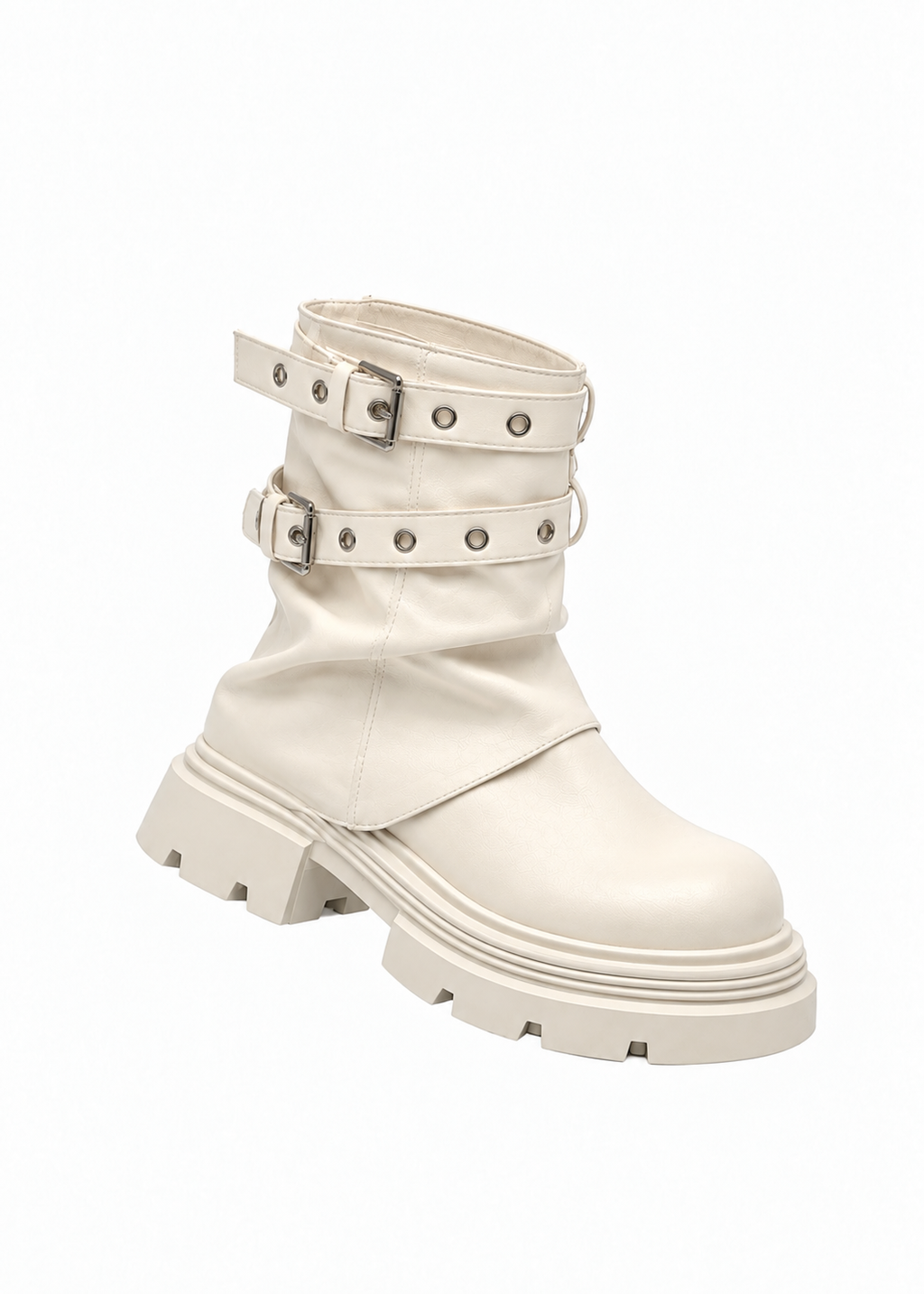 Veldra Belt Platform Boots