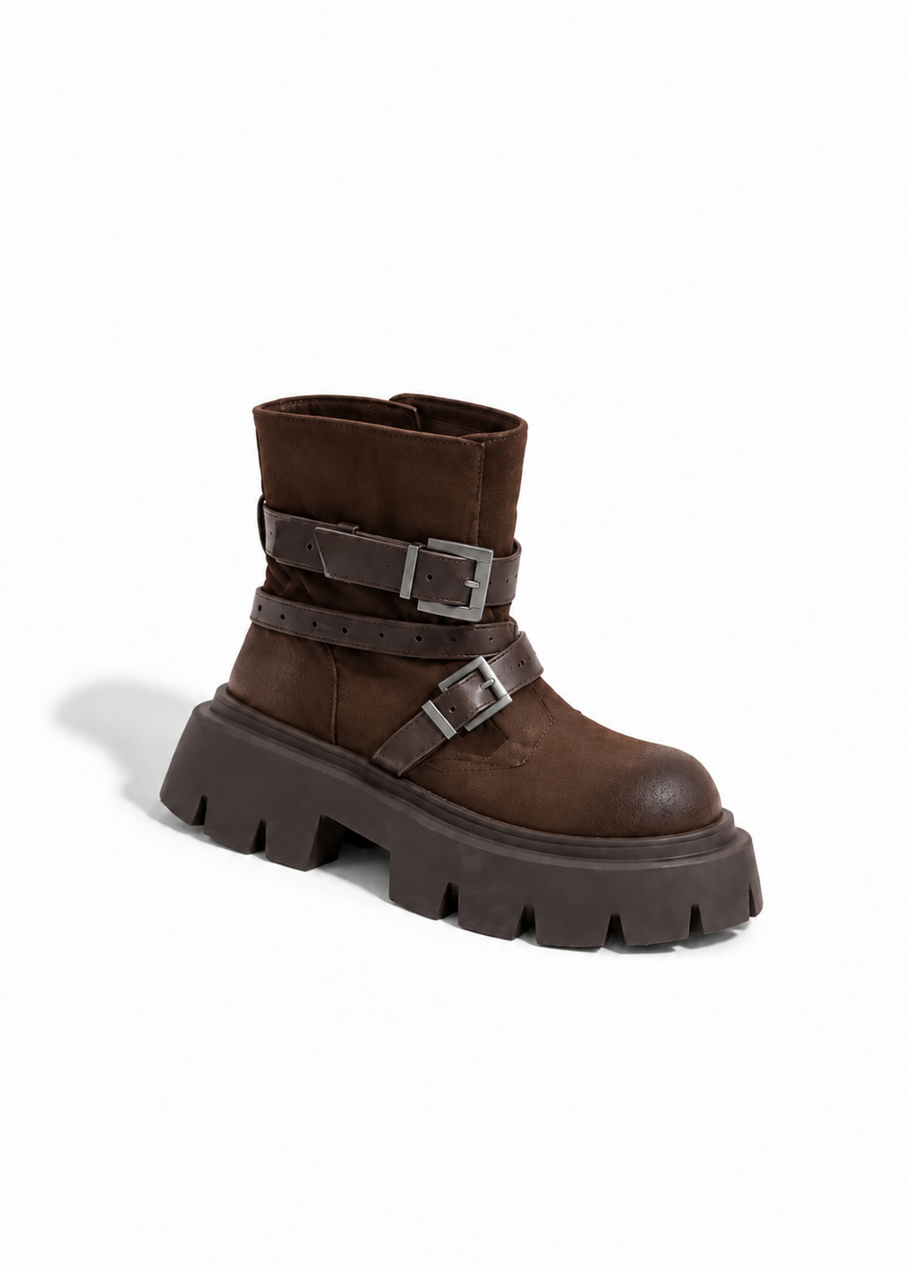 Velmira Double Buckle Boots