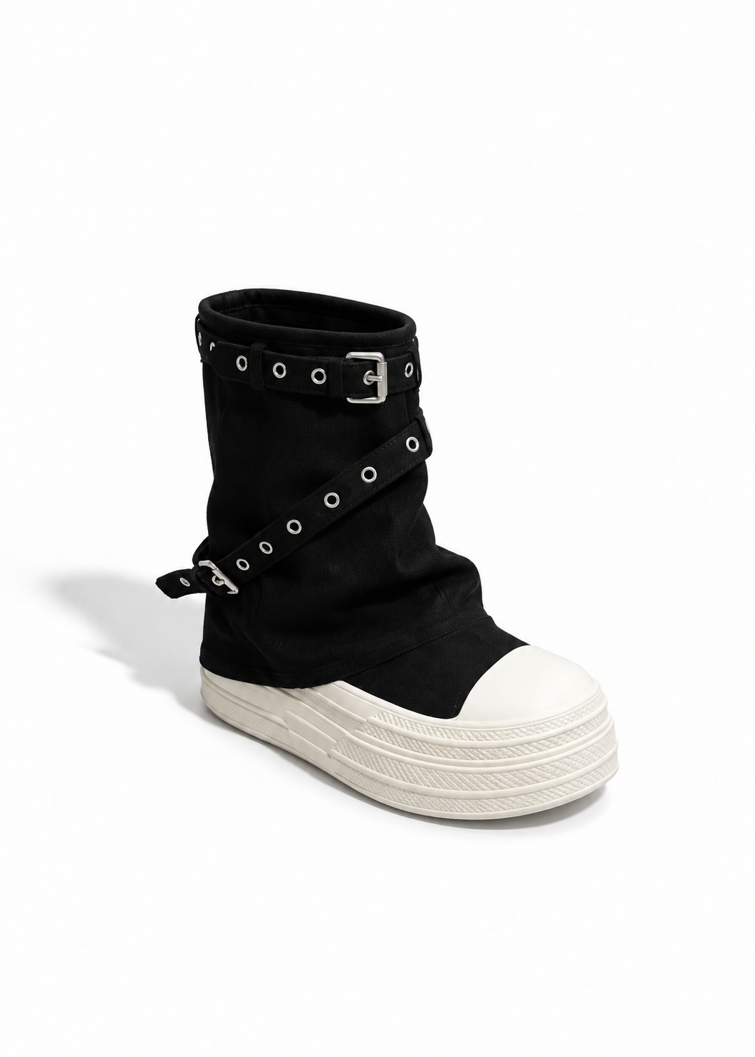 Velnis Buckle Platform Boots