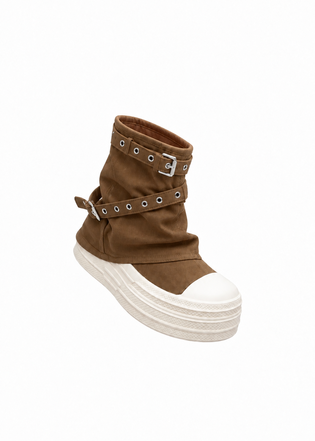 Velnis Buckle Platform Boots